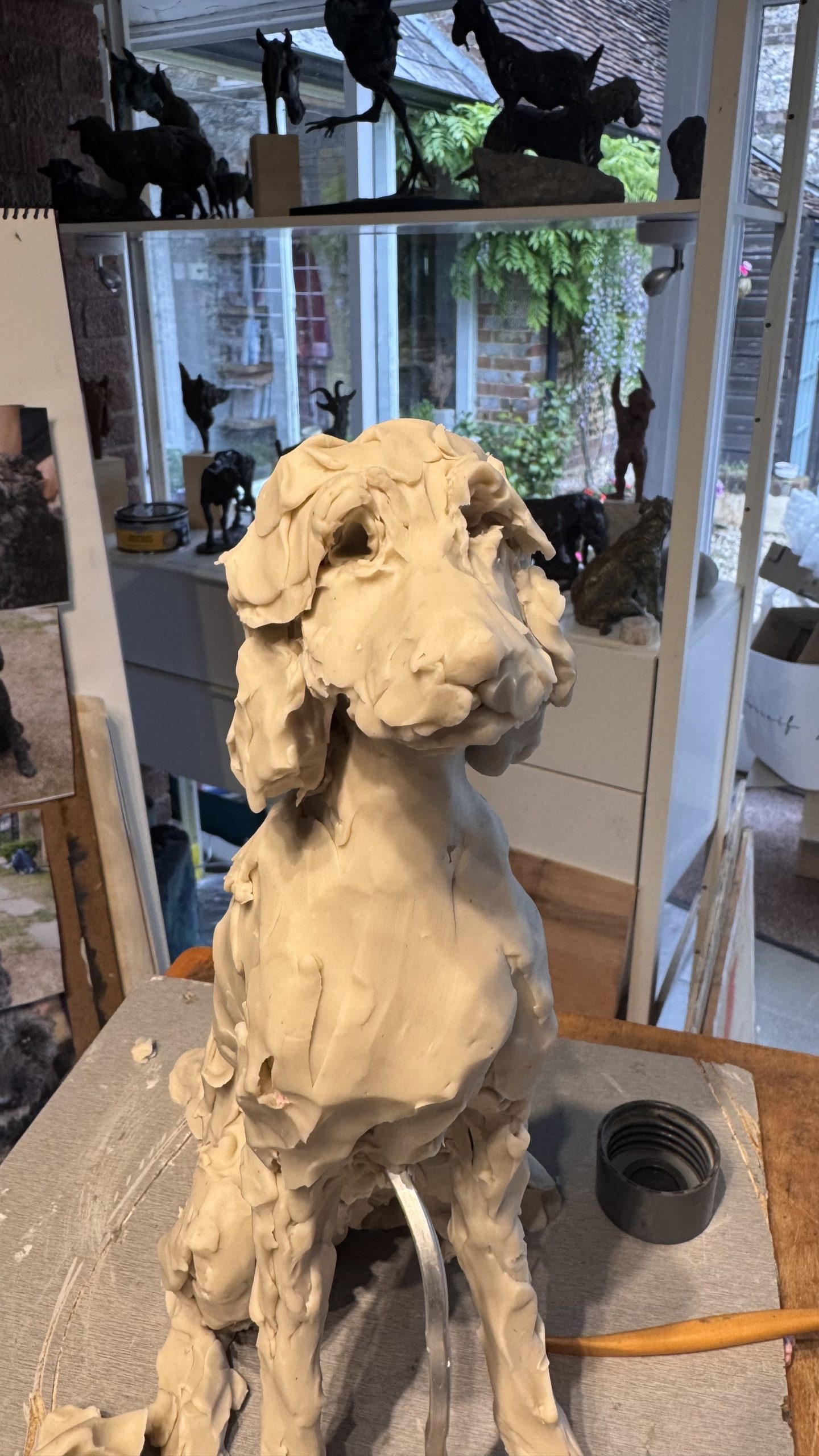 Dog sculpture – work in full SPEED!