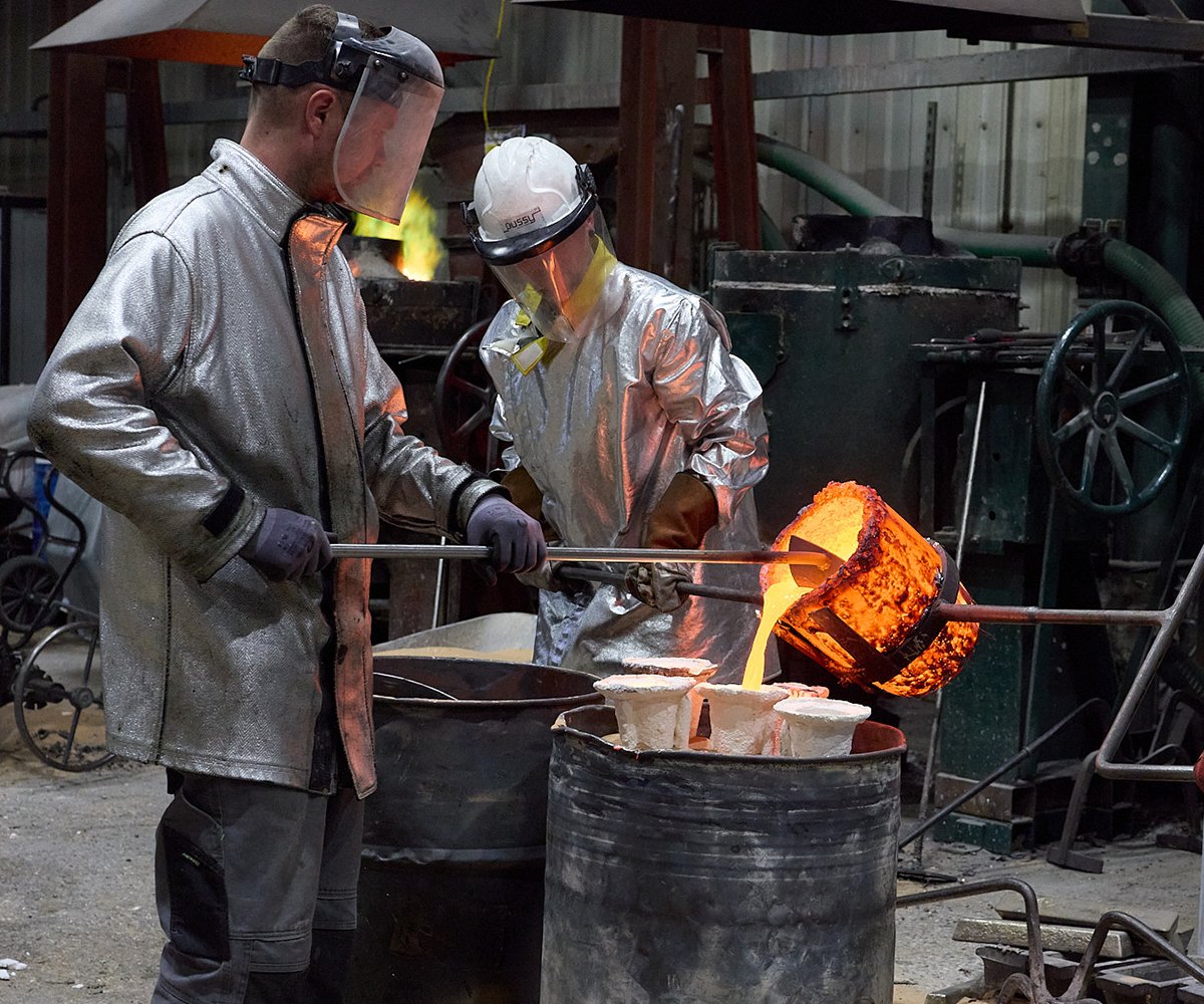 At the Foundry – the Casting Process At the Foundry – the Casting Process